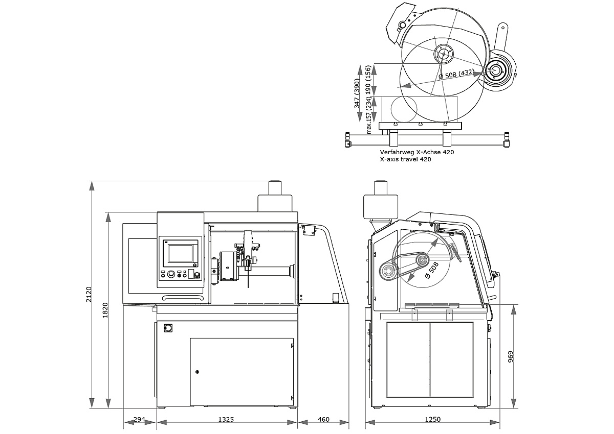 przecinarka metalograficzna brillant 3d wymiary