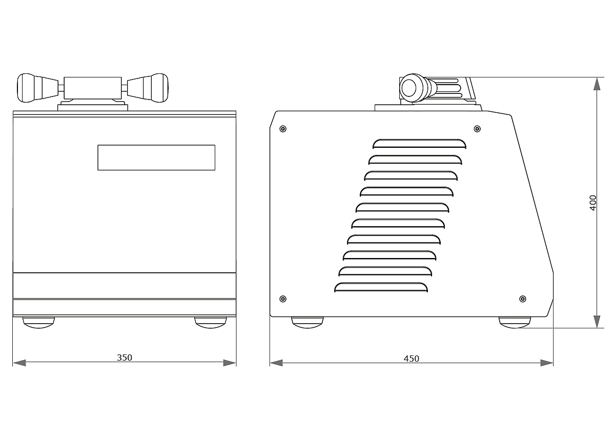 praska do inkludowania opal 410 wymiary