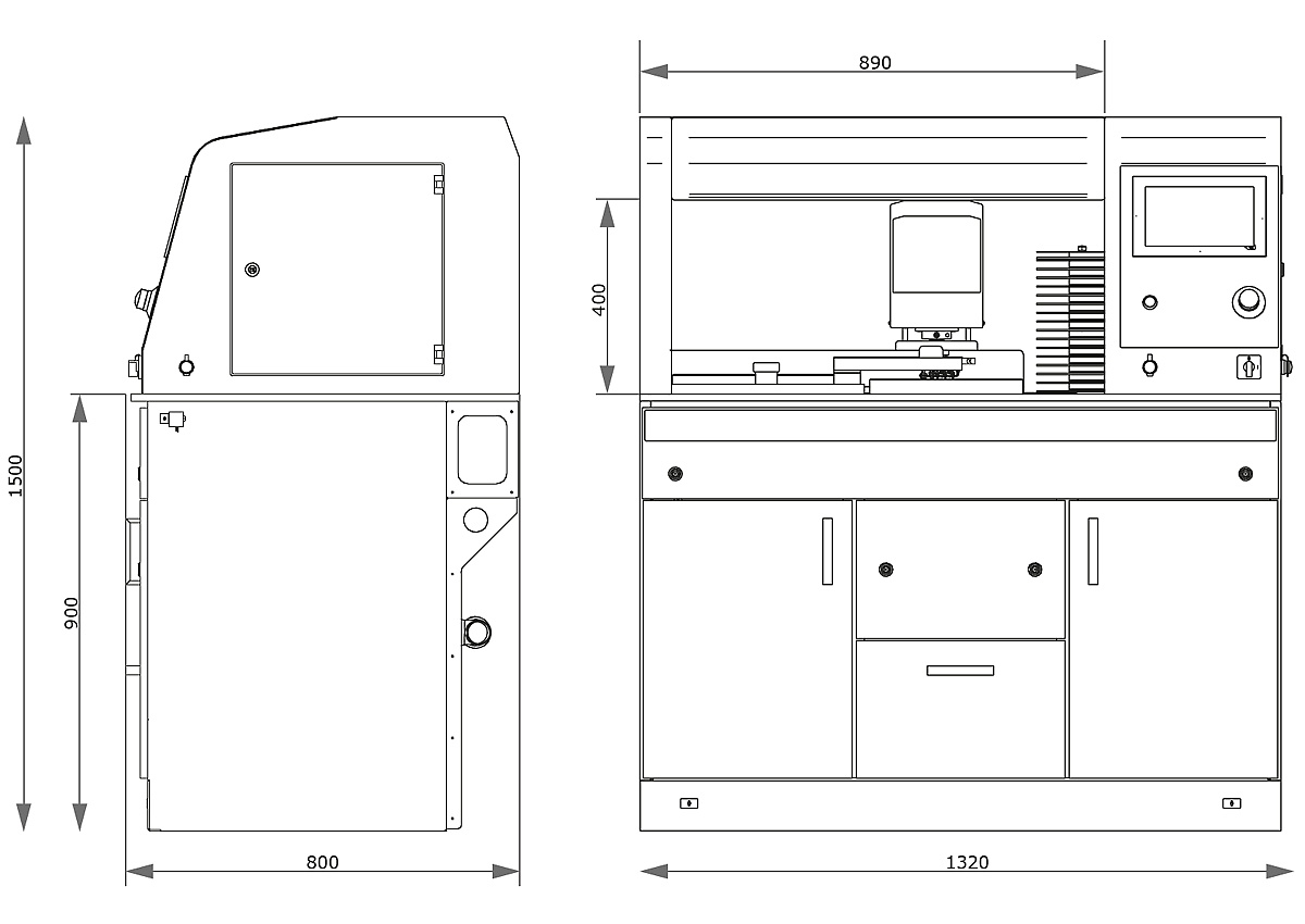 szlifierko-polerka qpol 250bot wymiary