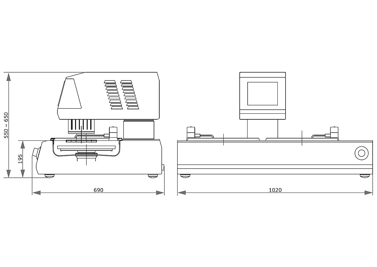 szlifierko-polerka saphir 560 wymiary